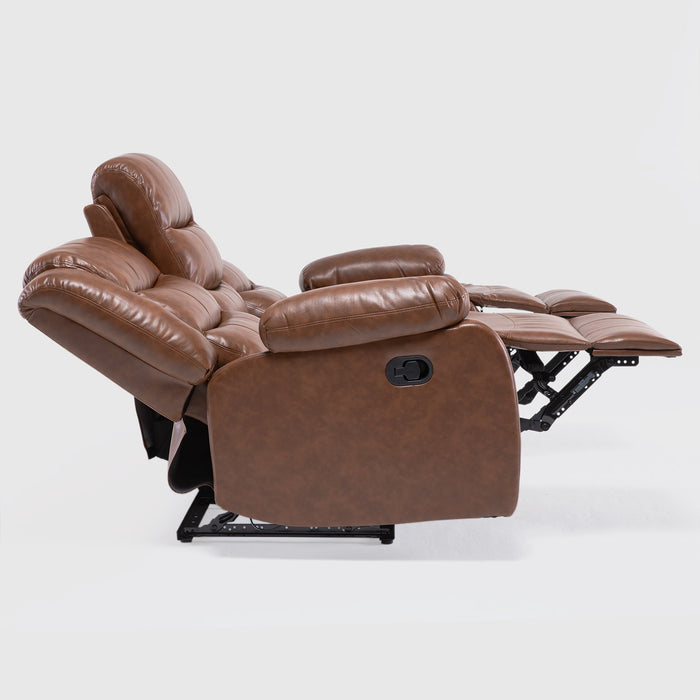 Sillón Café Reclinable 3 cuerpos -  Moderno Roma