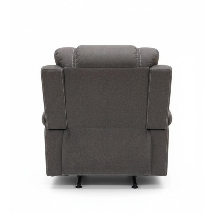 Berger Reclinable y Mecedor Gris Moderno Verona