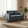 Sofá Cama 2 Cuerpos Moderno Dallas Gris