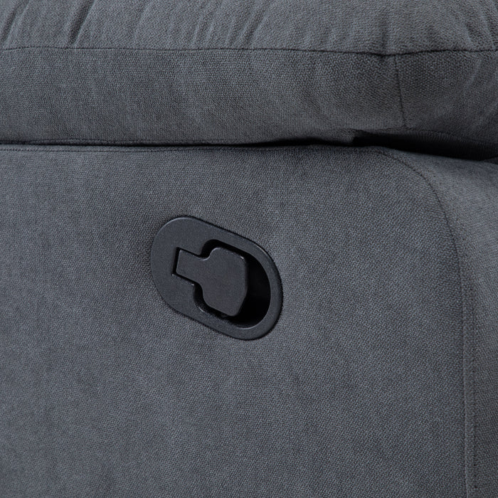 Sofá Seccional Reclinable Living Siena Gris