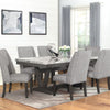Juego de Comedor 6 Sillas Moderno Rodeus Mármol