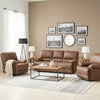 Living Reclinable 3 Cuerpos - Castle 1 Sofá 3 Cuerpos + 2 Bergers