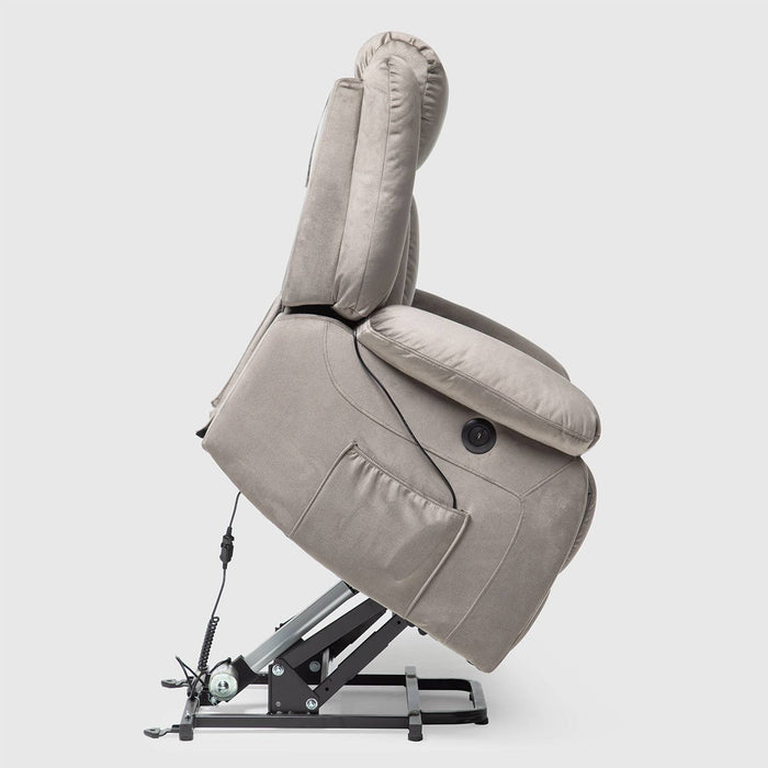 Berger Gris con Calentador + Reclinable Eléctrico Lift