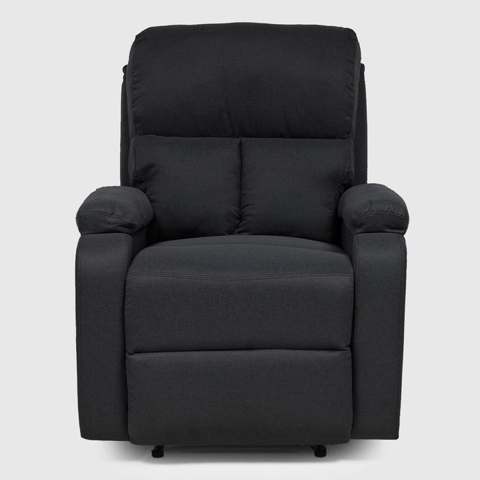 Sillón Lino Negro - Reclinable Moderno Matheus