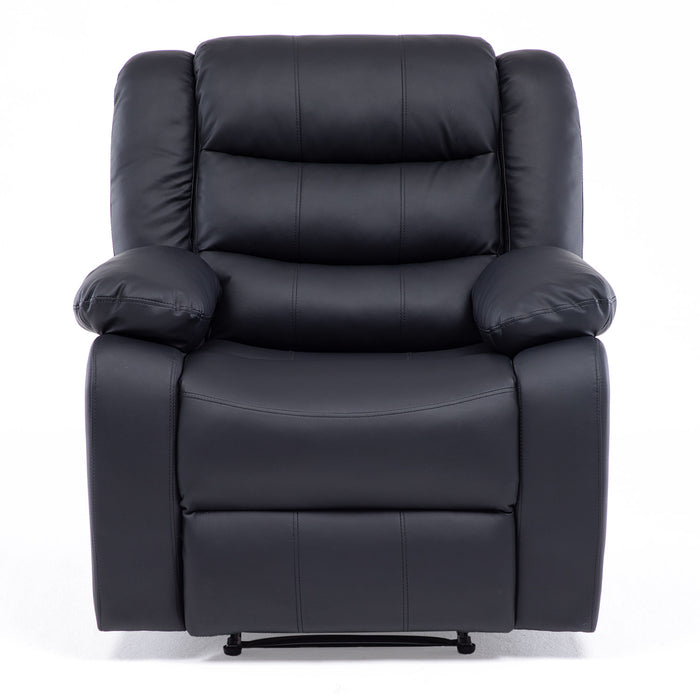 Berger Negro Reclinable Moderno PU Berlin