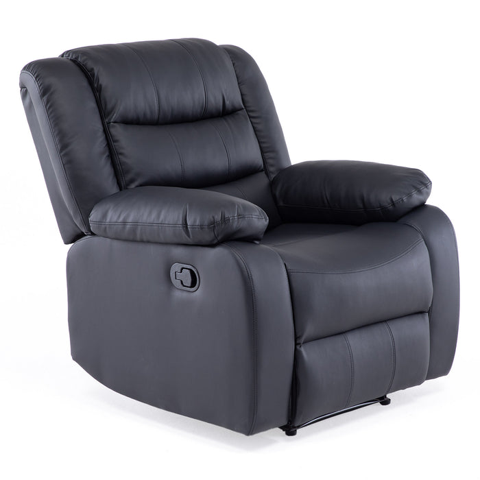 Berger Negro Reclinable Moderno PU Berlin