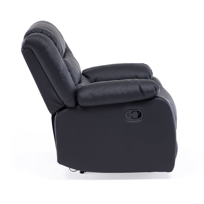 Berger Negro Reclinable Moderno PU Berlin