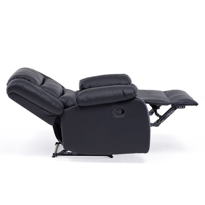 Berger Negro Reclinable Moderno PU Berlin