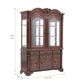 Vitrina Hudson Tradicional de Madera Clasic