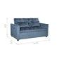 Sofá Cama 2 Cuerpos Moderno Dallas Gris