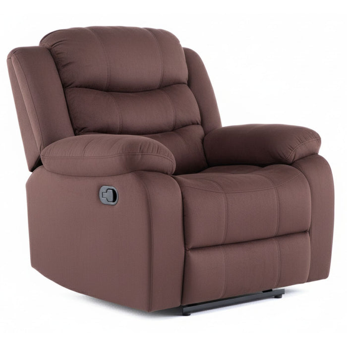Berger Reclinable Moderno Café Oscuro Norman