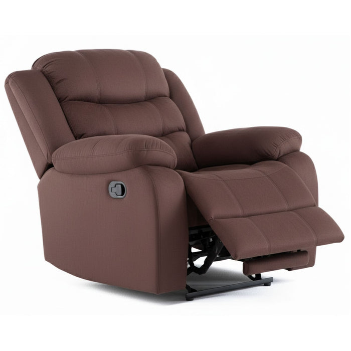 Berger Reclinable Moderno Café Oscuro Norman