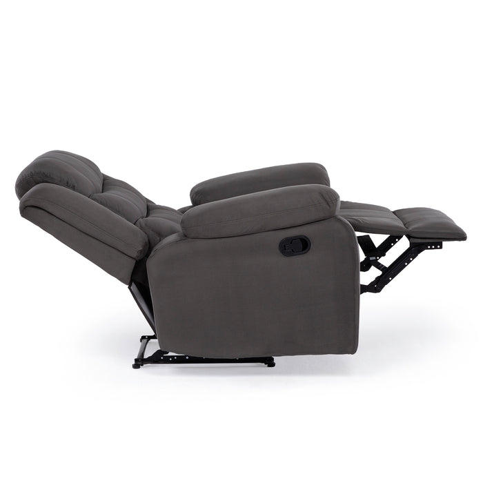 Berger Reclinable Moderno Gris Norman