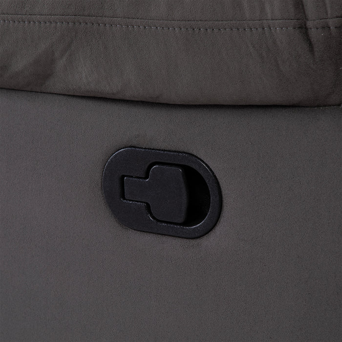 Berger Reclinable Moderno Gris Norman