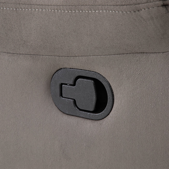Living Reclinable Sofá 3 Cuerpos + 1 Sofá 2 Cuerpos Gris Norman