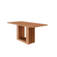Juego de Comedor Elegante Madera Rectangular 6 Sillas Ariela