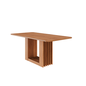 Juego de Comedor Elegante Madera Rectangular 6 Sillas Ariela