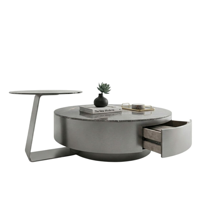 Mesa de Centro Moderna Redonda Malta