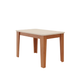 Juego de Comedor Elegante Madera Estela Rectangular 4 sillas