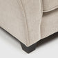 Living 2 Sillones Beige Moderno y Elegante New Charlotte + Mesa De Centro Moderna