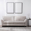 Sofá Beige 3 Cuerpos - Moderno Elegante New Charlotte
