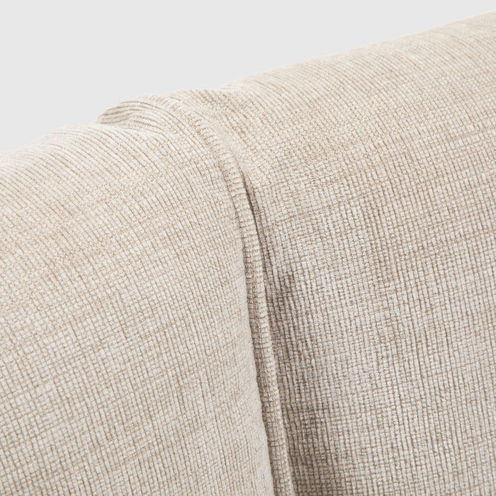 Sofá Beige 3 Cuerpos - Moderno Elegante New Charlotte