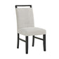 Sillas de Comedor Elegante Belice Blanco Pack 2 Unidades