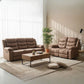 Living Reclinable Sofá 3 Cuerpos + 1 Sofá 2 Cuerpos Norman