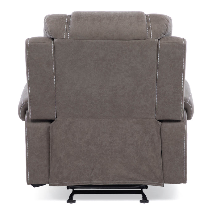 Berger Reclinable y Mecedor Gris Moderno Verona