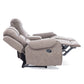 Living Reclinable Sofá 3 Cuerpos + Sofá 2 Cuerpos Gris Verona