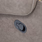 Living Reclinable Sofá 3 Cuerpos + Sofá 2 Cuerpos + 1 Berger Gris Verona