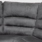 Sofá Seccional Reclinable Moderno 5 Cuerpos + Consola Castle