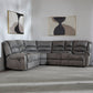 Sofá Seccional Reclinable Moderno 5 Cuerpos + Consola Castle
