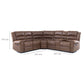 Sofá Seccional Reclinable Moderno 5 Cuerpos + Consola Castle