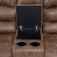 Sofá Seccional Reclinable Moderno 5 Cuerpos + Consola Castle