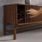 Rack De Madera Solida Adamo Café