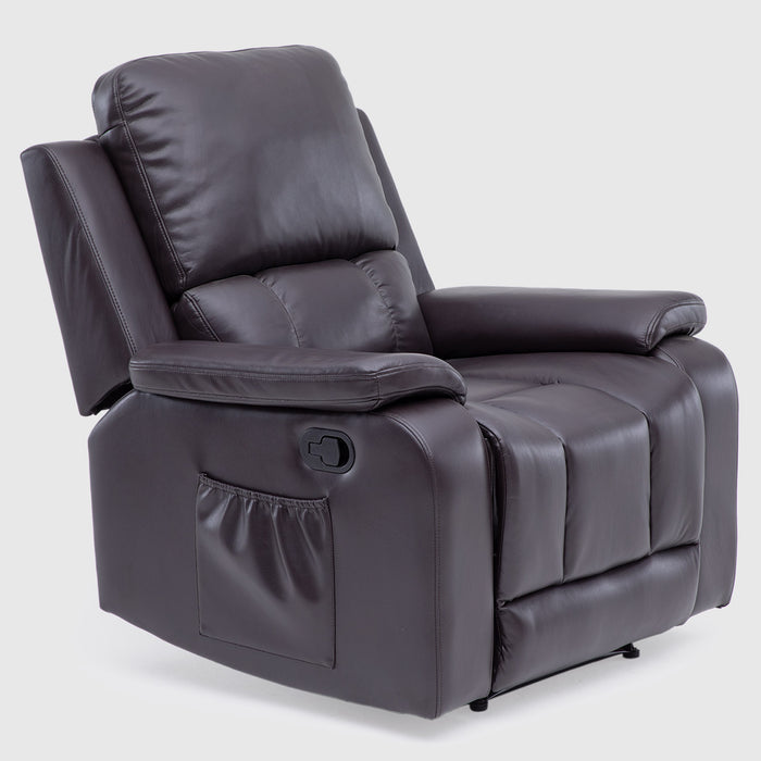 Berger Reclinable Masajeador 4 Puntos + Control Café Madrid