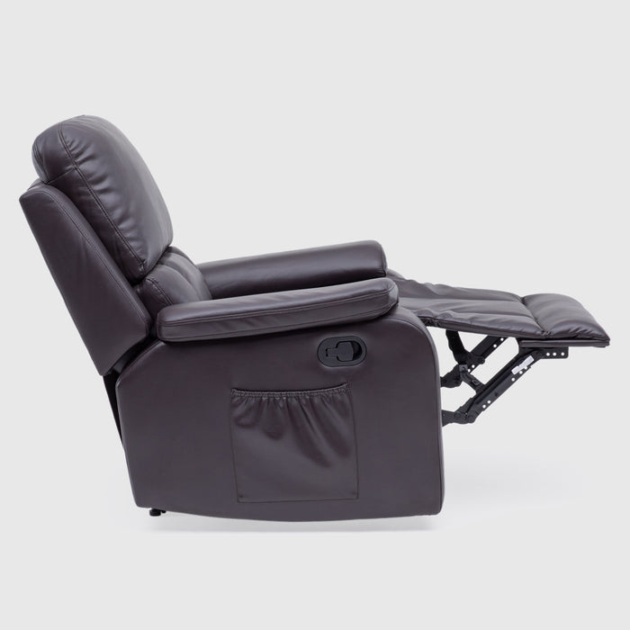 Berger Reclinable Masajeador 4 Puntos + Control Café Madrid