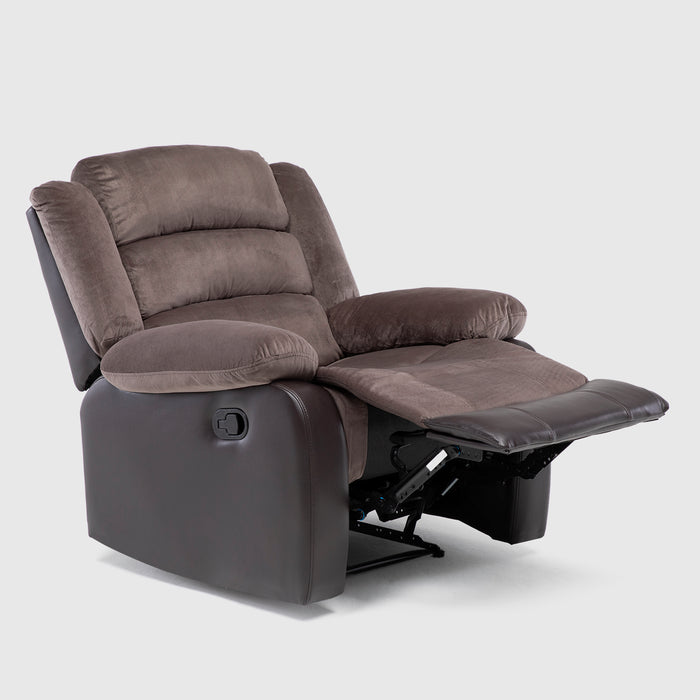Berger 1 Cuerpo Reclinable Moderno Café Praga