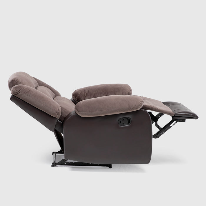 Berger 1 Cuerpo Reclinable Moderno Café Praga