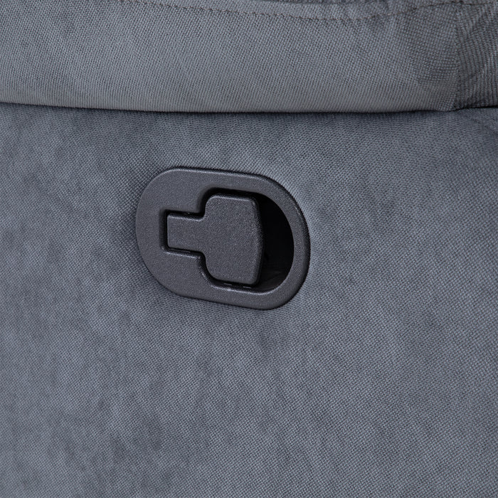 Berger 1 Cuerpo Reclinable Moderno Gris New Martell