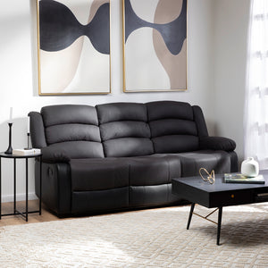 Sofá 3 Cuerpos Reclinable Moderno Praga
