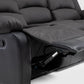 Sofá 3 Cuerpos Reclinable Moderno Praga