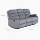 Living Reclinable 1 Sofá 3 Cuerpos + 2 Bergers New Martell