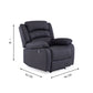 Berger 1 Cuerpo Reclinable Moderno New Praga