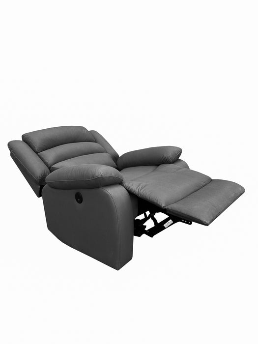 Berger 1 Cuerpo Reclinable Eléctrico Moderno Negro New Praga