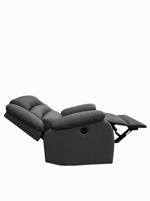 Berger 1 Cuerpo Reclinable Eléctrico Moderno Negro New Praga