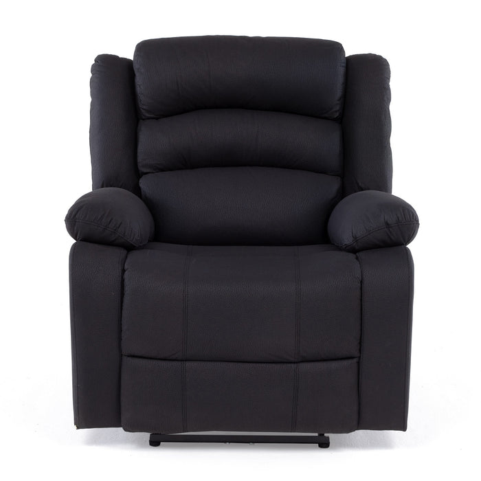 Berger 1 Cuerpo Reclinable Eléctrico Moderno Negro New Praga