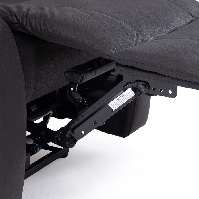 Berger 1 Cuerpo Reclinable Eléctrico Moderno Negro New Praga
