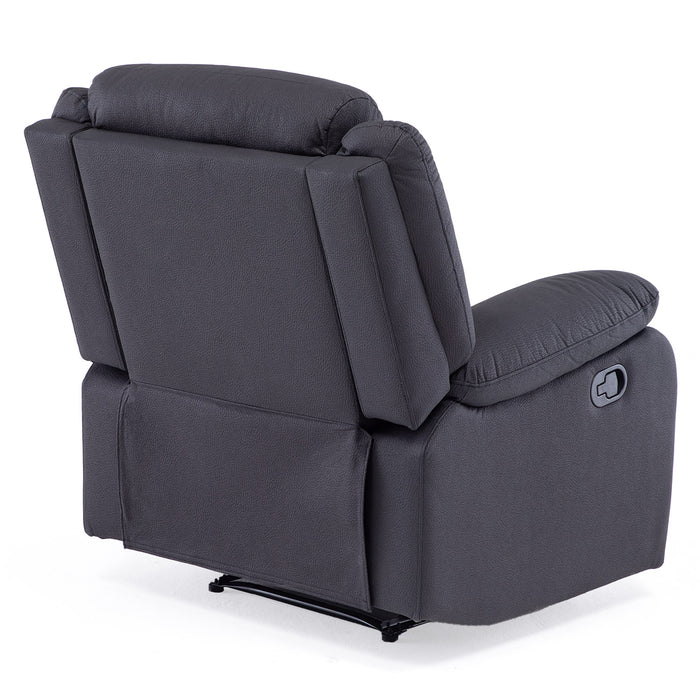 Berger 1 Cuerpo Reclinable Moderno Negro New Praga